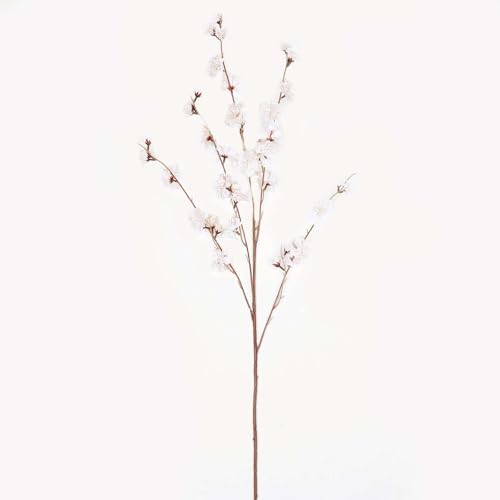 Efavormart 2 Branches - 42 Ivory Carnation Flower Spray