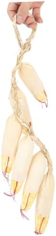 Unomor 2Pcs Realistic Artificial Corn Hanging Decor