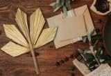 6pcs Natural Trimmed Dried Palm Leaves for Decor
