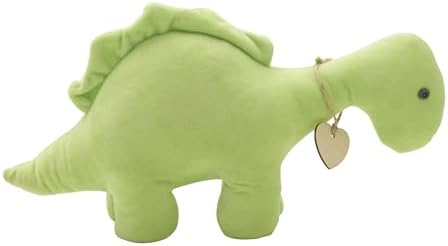 Elements Plush Weighted Green Dinosaur Door Stopper 122x433x689 Inch