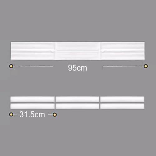 Adjustable Under Door Sound Blocker 36 in White
