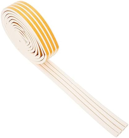 Under Door Draft Stopper Strip Self-Adhesive Weather Sealing for Soundproofing and Windproofing