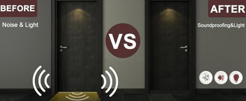 2pcs Self-Adhesive Door Draft Stoppers Windproof Soundproof Anti-Crawlers