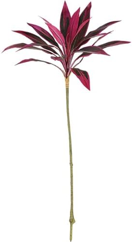 2Pcs Artificial Cordyline Red Plants for Home Office Decor