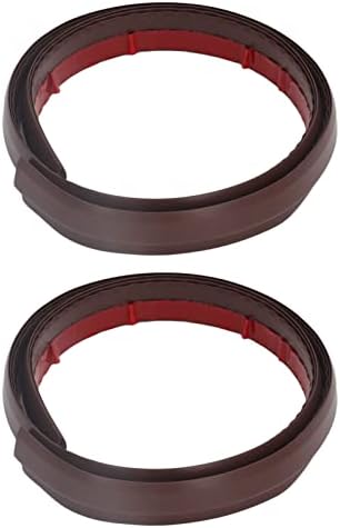 2PCS Door Draft Stopper Set 3Layer TPVC Noise Blocker for Home Office