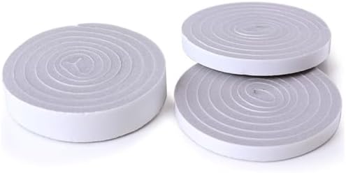 ULTECHNOVO Door Draft Stopper Under Door Sponge Seal Strip Soundproof Bottom Sticker Weatherproof Sealer