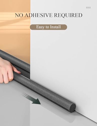 COYOUCO Door Draft Stopper 93Cm Gray