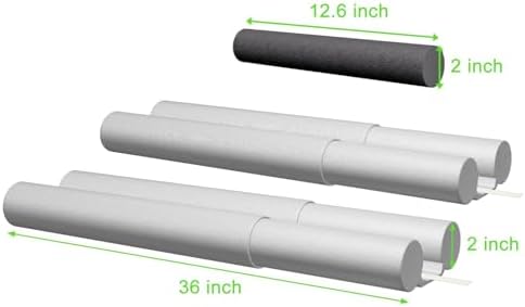 2 Pack Door Draft Stopper for 28-36 Inch Doors