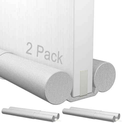 2 Pack Door Draft Stopper for 28-36 Inch Doors