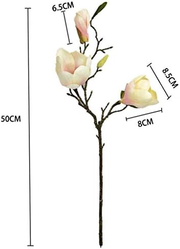 Artificial Flowers 5 Twig Flowers with Stem for Home Decor Wedding Bouquets