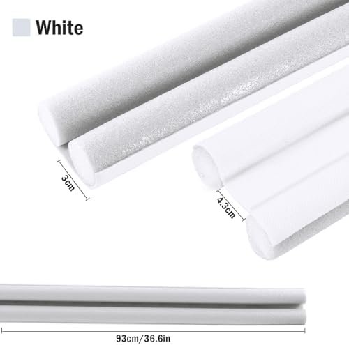 Black Door Draft Blocker 36 Inch Insulation Seal