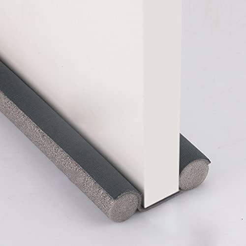 Door Draft Stopper for Bottom of Door Weather Stripping Windproof Blocker