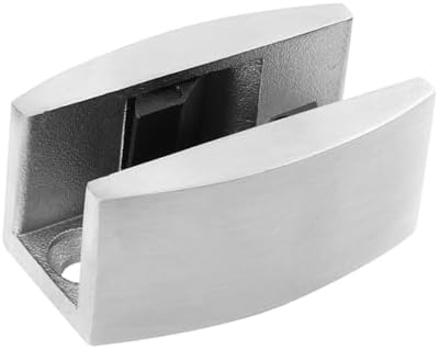 Stainless Steel Glass Door Draft Stopper Locator
