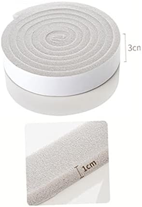 Door Draft Stopper Sponge Seal Strip Heat Cold Resistant Adhesive