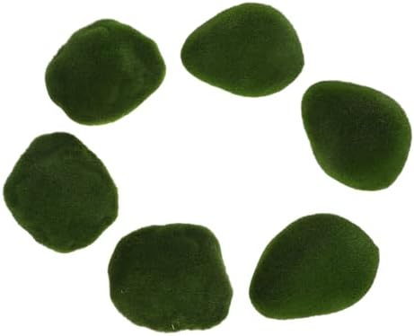 VICASKY 6pcs Faux Moss Balls for Decorative Hanging