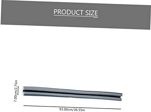 Homoyoyo 3pcs Door Bottom Sealing Strip Windproof Noise Reducing Draft Stopper for Under Door Gaps