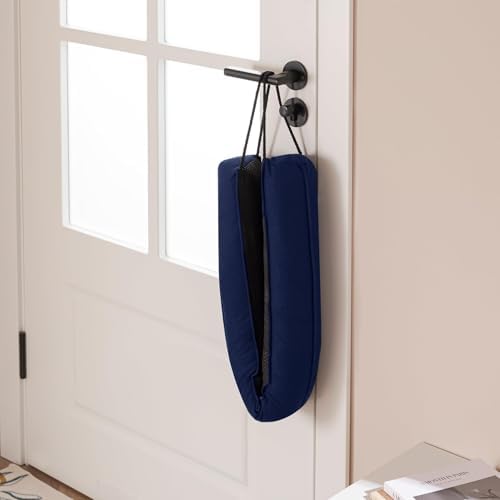 Sunolga 38 In Door Draft Stopper with Removable Cover Blue
