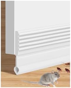 Cloorde Under Door Draft Stoppers 4pcs 39inch White
