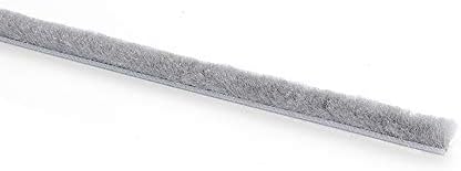 Emuca Adhesive Draft Excluder 7mm Grey Roll 10m