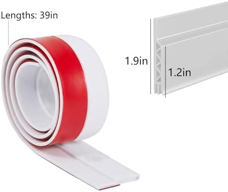 kakina CMSX Under Door Draft Stopper 2x39 White