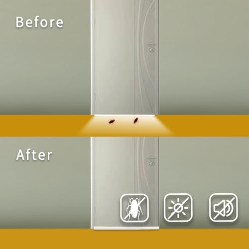 YeaHapiday 2 Pack Door Draft Stopper for Interior and Exterior Doors