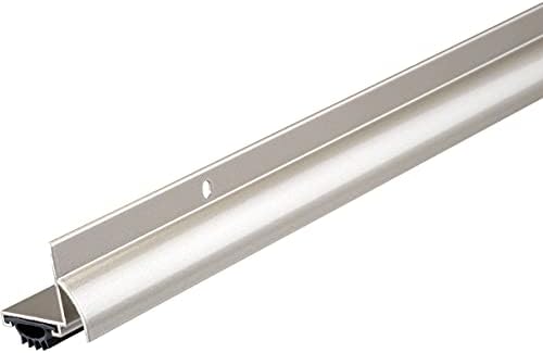 M-D 48998 36 Inch Satin Nickel Aluminum Door Drip Cap