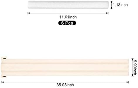 Emoly Under Door Draft Stopper Adjustable Double Noise Blocker