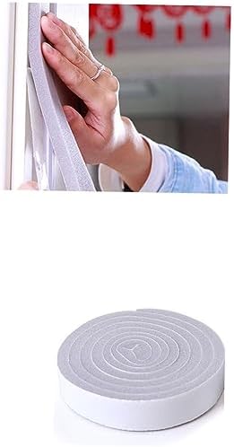 Door Draft Stopper Sponge Seal Strip Heat Cold Resistant Adhesive