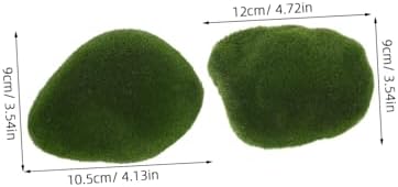 VICASKY 6pcs Faux Moss Balls for Decorative Hanging