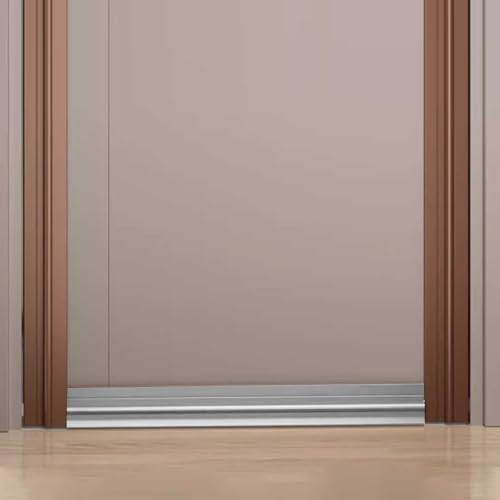 Under Door Draft Stopper with Adhesive Backing 39 Inch Length for Gap Sealing