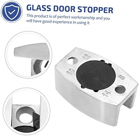 Bathroom Glass Door Steel Door Stopper Locator