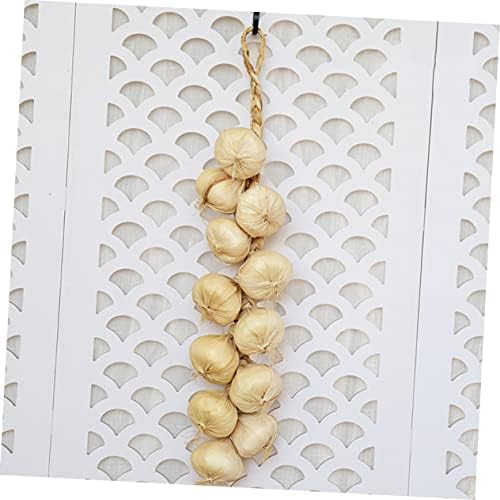 2pcs Artificial Garlic Strings for Home Decor and Halloween Parties