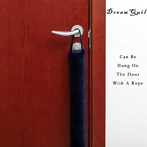 DreamQuil Door Draft Stopper 36 Inch Navy