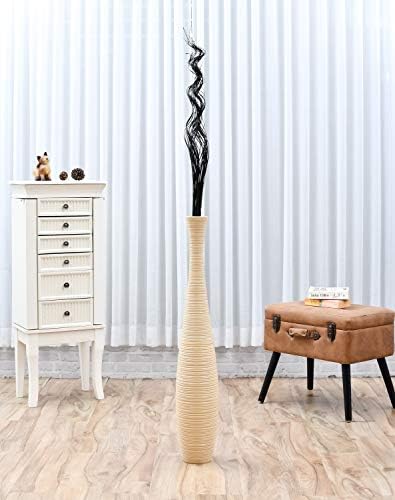 Leewadee Wavy Palm Leaves Decorative Branches 39 inches