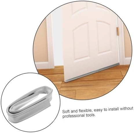DIYEAH Door Gap Filler Weather Stripping Noise Blocker Seam Seal Strip Easy to Clean