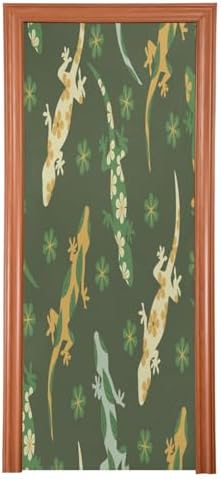 Susiyo Ornate Lizards Halloween Door Cover