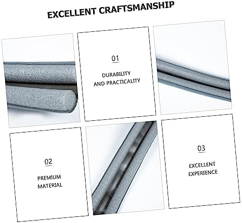 Homoyoyo 3pcs Door Bottom Sealing Strip Windproof Noise Reducing Draft Stopper for Under Door Gaps