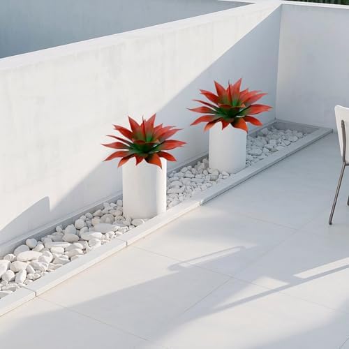 Artificial Agave Plant 18In 2Pack for Home and Outdoor Decoration
