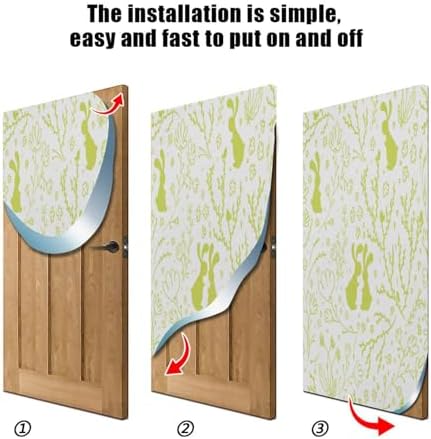 Susiyo Spring Green Rabbit Halloween Door Cover