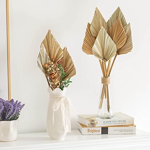 CLESDF Boho Palm Spears and Fans 16 Inch 6pcs