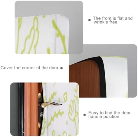 Susiyo Spring Green Rabbit Halloween Door Cover