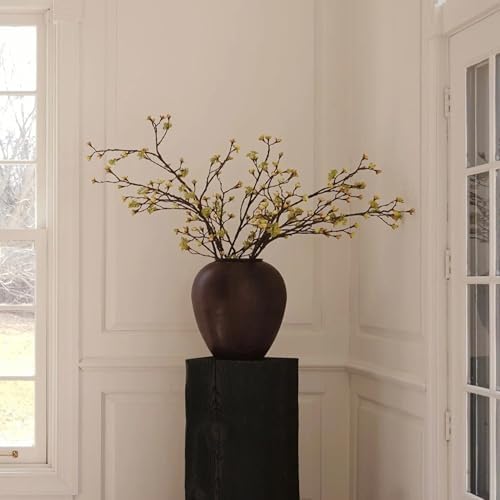 Artificial Budding Flower Branch 42 Inches Tall