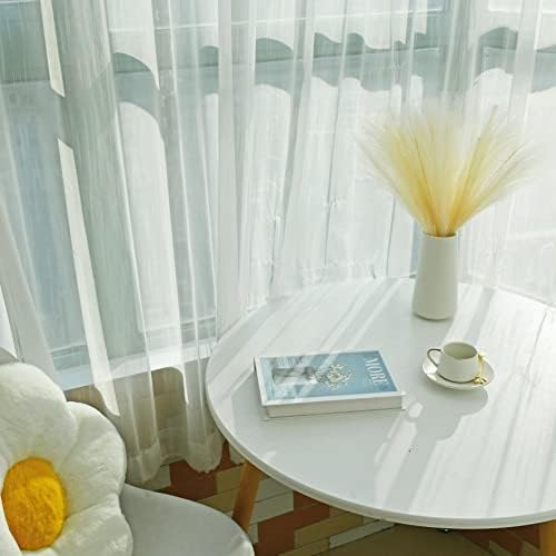 Mandys Ivory Silk Pampas Grass Bouquet 20 Stems