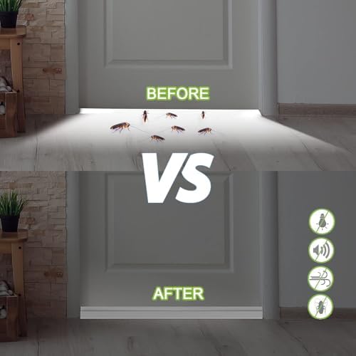 2PCS White Door Draft Blocker with Strong Adhesive
