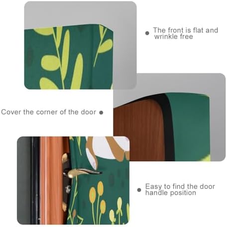 Susiyo Cute Wolf Halloween Door Cover 32x79 In
