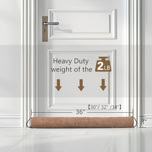 Singingglory Under Door Draft Stopper 38 Inches