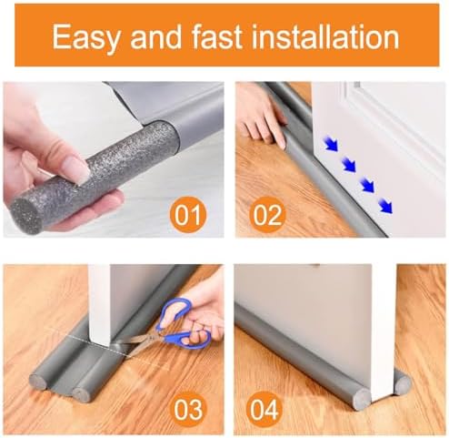 36 Inch Under Door Gap Filler Adjustable Noise Stopper