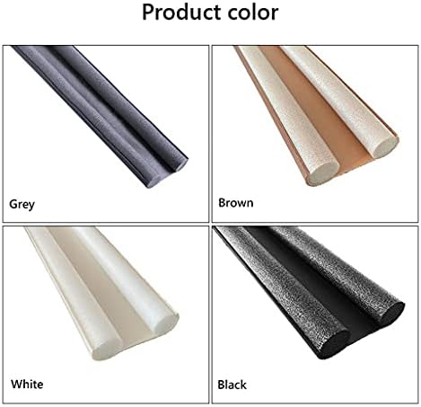 Flexible Door Sealing Strip Sound Proof Silver