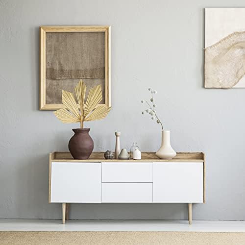 6pcs Natural Trimmed Dried Palm Leaves for Decor