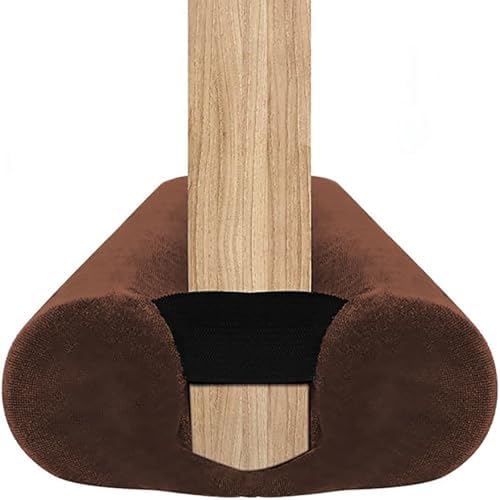 BKSAI Door Draft Stopper 29-35 Inches Brown